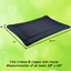 Pet Adobe Navy Waterproof Dog Crate Mat, 38.75" L X 25" W