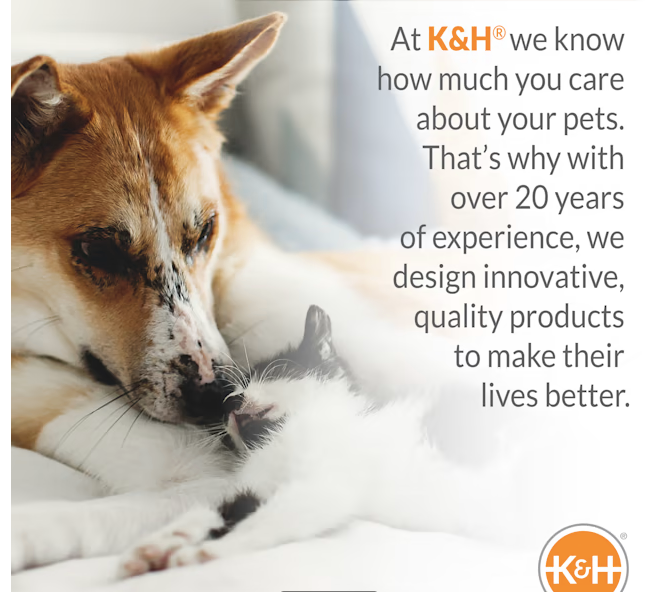 K&H Gray Mod Dream Pod Unheated Pet Bed, 22" L X 22" W