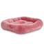 EveryYay Snooze Fest Mauve Rectangle Lounger Cat Bed, 19" L X 16" W X 3.5" H