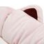 EveryYay Pink Cat Ear Round Bed, 18" L X 18" W X 6" H