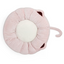 EveryYay Pink Cat Ear Round Bed, 18" L X 18" W X 6" H