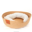 Friends of Normie Wicker Cat Bed, 18" L X 18" W X 5.7" H, Multi, Pack of 3