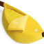 EveryYay Banana Hooded Cat Bed, 23" L X 6" H X 9" W