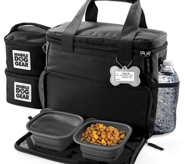 Mobile Dog Gear Black Week Away Bag, Small