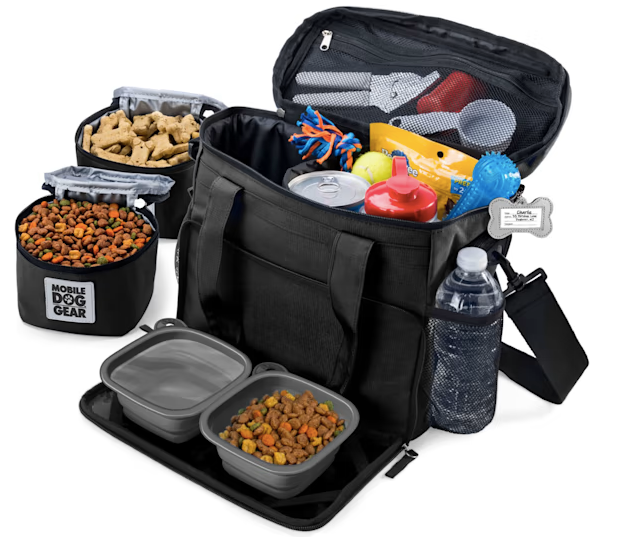 Mobile Dog Gear Black Week Away Bag, Small