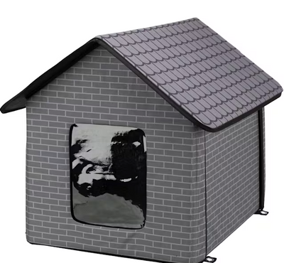 TRIXIE Insulated Outdoor Pet House, 22.1" L X 17.7" W X 16.9" H