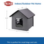 TRIXIE Insulated Outdoor Pet House, 22.1" L X 17.7" W X 16.9" H